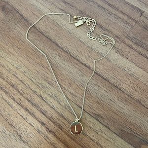 Kate Spade L initial necklace